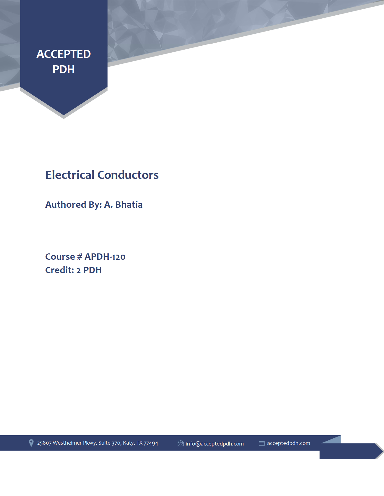 Electrical Conductors