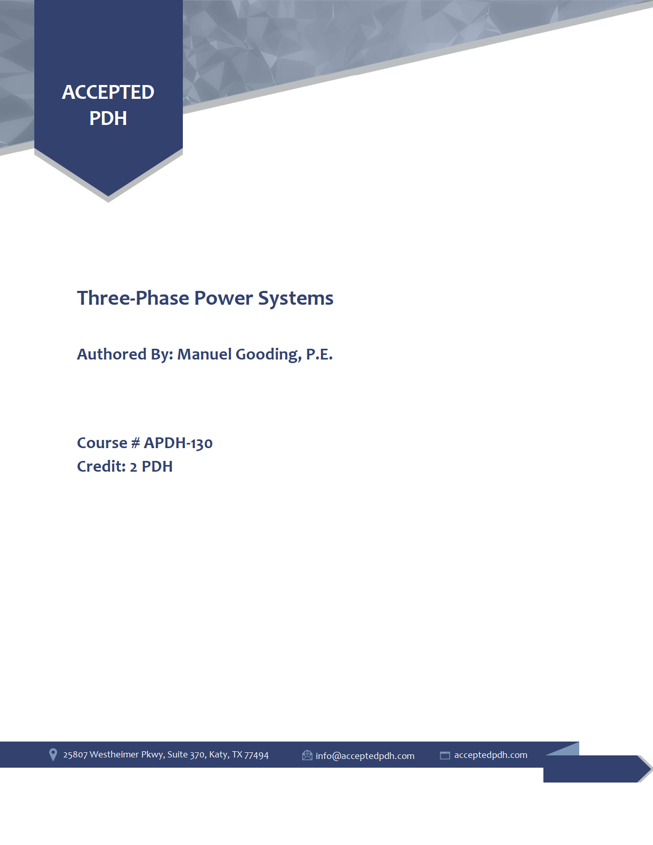 Three-Phase Power Systems